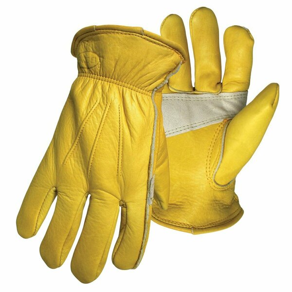 Boss THERM Insulated Gloves, XL, Keystone Thumb, Self-Hemmed Open, Shirred Elastic Wrist Cuff 7134J